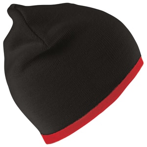 Result RC046 - Reversible fashion fit hat Black/ Red