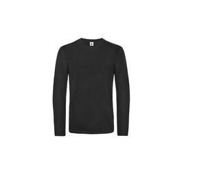 B&C BC07T - Tee-shirt homme manches longues Black