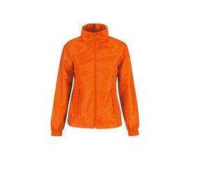 B&C BC601F - Coupe-vent femme doublé tricot Orange