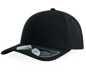 Atlantis AT205 - Cap in recycled polyester Black