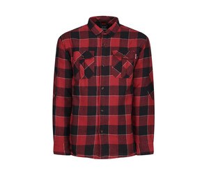 REGATTA RGS216 - Quilted overshirt Red Check