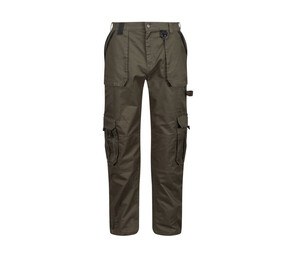 REGATTA RGJ505R - Water-repellent multi-pocket work trousers Khaki
